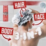 Old Spice, gel de duș 3 în 1 pentru corp, păr și față, Wolfthorn, 400 ml
