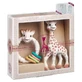 Sophie die Giraffe Set, Beißring aus Gummi, ab Geburt, 1 Stück + Beißring am Ring, 1 Stück
