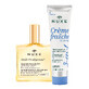 Nuxe Huile Prodigieuse set, droge lichaams-, gezichts- en haarolie, 50ml + 3-in-1 moisturiser, 100ml voor 1 penny