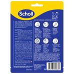 Scholl Expert Care, Mască exfoliantă pentru călcâie cu acizi AHA, 1 pereche