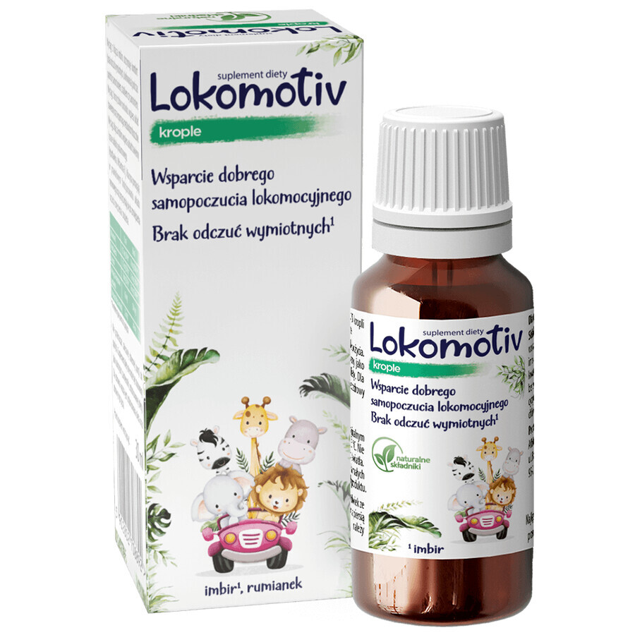 Lokomotiv, gotas, 30 ml
