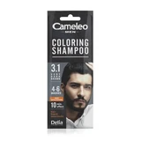 Cameleo Men's Färbeshampoo, Very Dark Brown 3.1, 15 ml, Delia Cosmetics