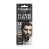 Cameleo Men's Shading Shampoo, zeer donkerbruin 3.1, 15 ml, Delia Cosmetics