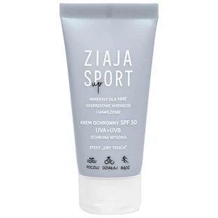Ziaja Sport Up, crème protectrice UVA+UVB, SPF 50, 50 ml