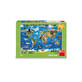 Puzzle XL Animal Map, 5 years+, 100 pieces, Dino
