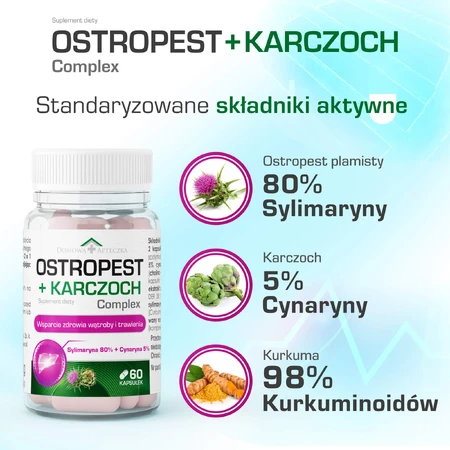 Thistle + Artichoke Complex, 60 capsules