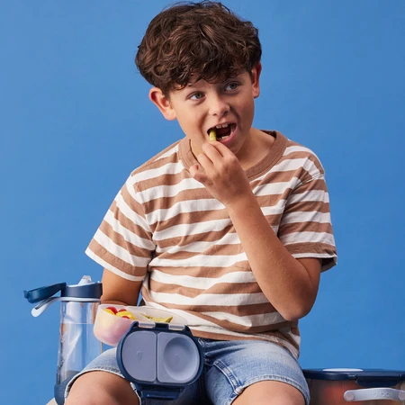 B.Box, snackbox, snackcontainer, Midnight, 1 stuk