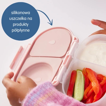 B.Box, snackbox, snackcontainer, Midnight, 1 stuk