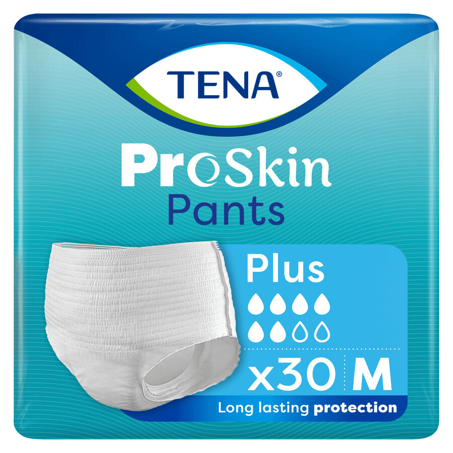 Tena Pants ProSkin set, absorbent panties, size M, 80-110 cm, Plus, 2 x 30 pieces