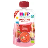 HiPP Smoothie Bio, pomme, banane, fraise et groseille, après 1 an, 120 ml