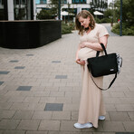 BabyOno, Kinderwagentasche, Carmen, schwarz + Schmusedecke, Blinky Cloud, 1 Gratisartikel
