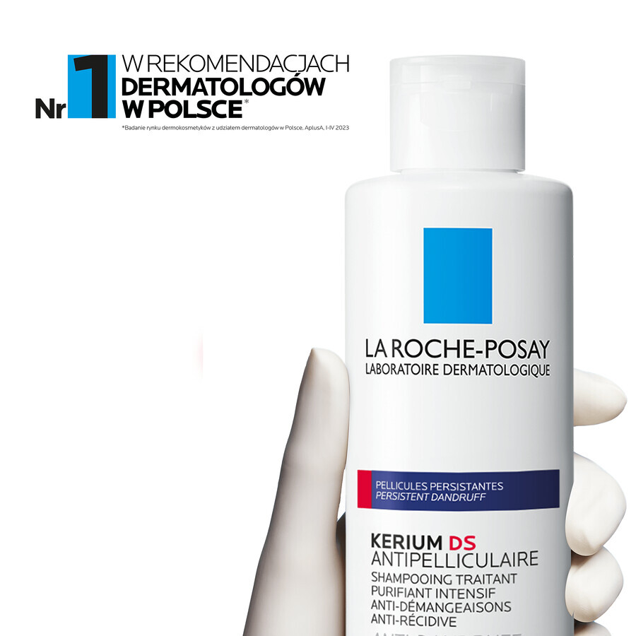 La Roche-Posay Kerium DS, shampoo antiforfora, 200 ml
