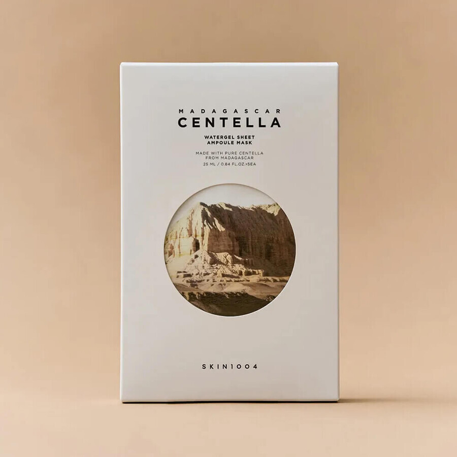 Skin1004 Madagascar Centella, maschera lenitiva in fogli, 25 ml CONFEZIONE DANNEGGIATA