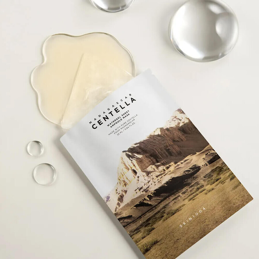 Skin1004 Madagascar Centella, maschera lenitiva in fogli, 25 ml CONFEZIONE DANNEGGIATA