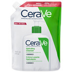 CeraVe, emulsie de curățare hidratantă, piele normală și uscată, stoc, 473 ml CeraVe, emulsie de curățare hidratantă, piele normală și uscată, stoc, 473 ml