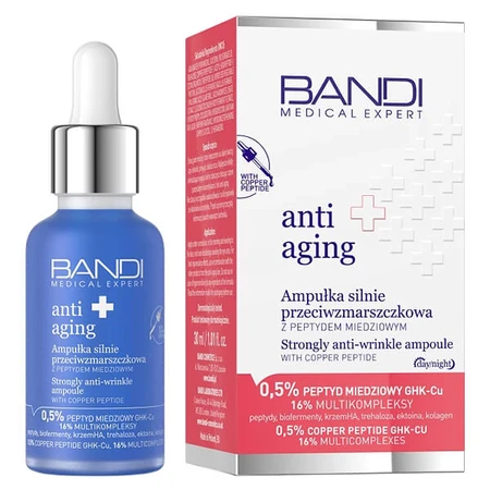Medical Expert Anti-Aging, ampolla antiedad fuerte con péptido de cobre, 30 ml