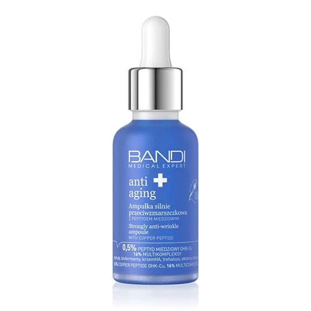 Medical Expert Anti-Aging, ampolla antiedad fuerte con péptido de cobre, 30 ml