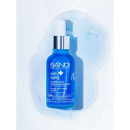 Medical Expert Anti-Aging, ampolla antiedad fuerte con péptido de cobre, 30 ml