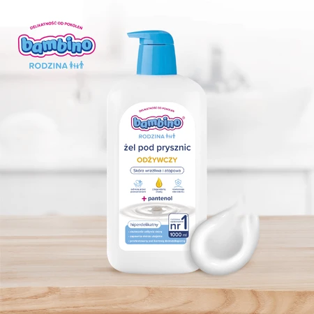 Bambino Family, gel de ducha nutritivo, 1l