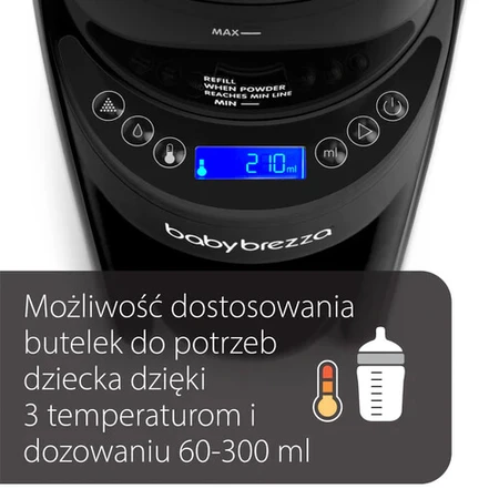 Baby Brezza Formula Pro Advanced, Milchspender, schwarz