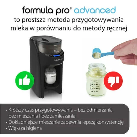 Baby Brezza Formula Pro Advanced, Milchspender, schwarz
