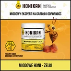 Honikan Throat and Immunity Honey Honi-Gels, à partir de 4 ans, 30 pièces