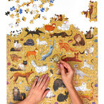 CzuCzu Puzzlove Chats, puzzle familial, 1000 pièces
