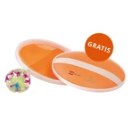 Emolium Suncare set, crema de protección mineral para niños desde el primer día y adultos, FPS 50+, 2 x 50 ml + juego de playa "atrapa la pelota" gratuito