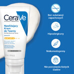 Cerave set, moisturizing face cream, SPF 30, 52 ml + cleansing washing gel with ceramides, normal and oily skin, 236 ml