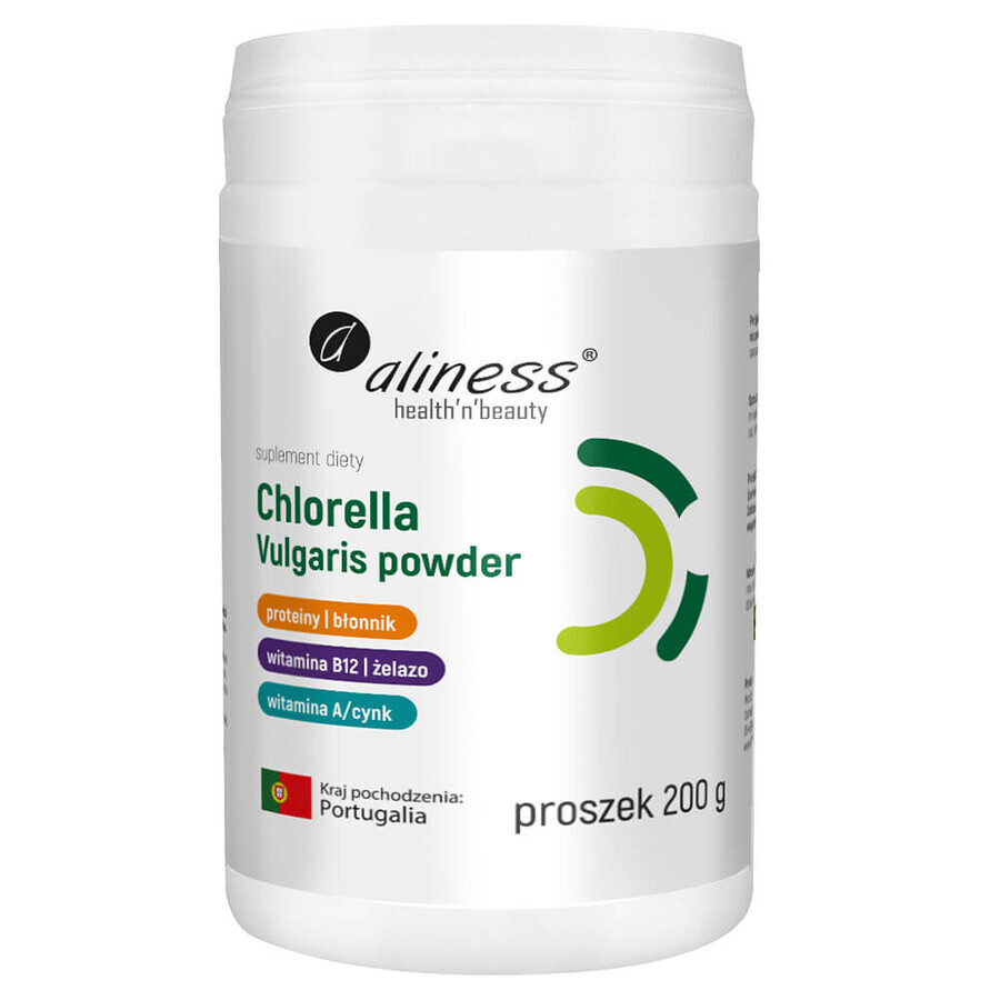 Aliness Chlorella Vulgaris in polvere, 200 g