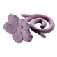 Natruba, natural rubber teether, hawaii flower, from birth, 1 piece