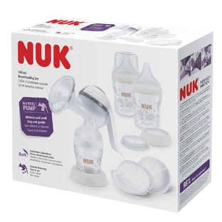 Set de lactancia Perfect Match con extractor de leche manual, Nuk