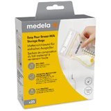 Medela Easy Pour, bewaarzakjes voor moedermelk, 25 stuks