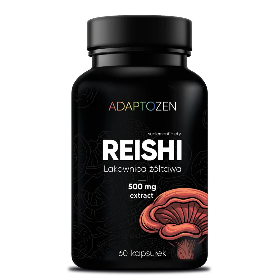 Adaptozen Reishi 500 mg, 60 capsules