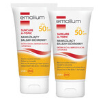 Lote Emolium A-Topic Suncare, loción protectora hidratante, FPS 50+, 2 x 150 ml