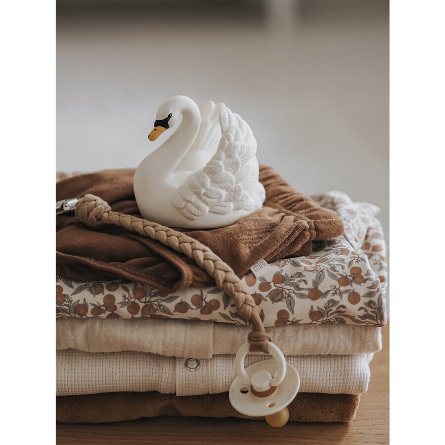 Natruba, gioco da bagno in gomma naturale, cigno, dalla nascita, 1 pezzo