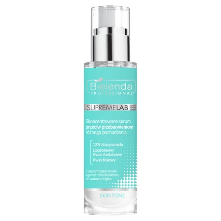 Bielenda Professional SupremeLab Huidtint, geconcentreerd serum tegen verkleuringen van verschillende oorsprong, 30 ml
