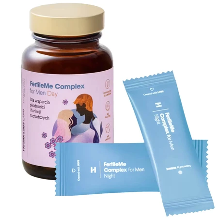 Health Labs FertileMe Complex For Men, 30 cápsulas + 30 sobres