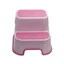 Antislip toiletzitting met 2 treden, Roze, Bebe Royal