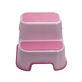 Antislip toiletzitting met 2 treden, Roze, Bebe Royal