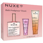 Nuxe Huile Prodigieuse Florale set, droge olie, 100 ml + shampoo, 30 ml + douche olie, 100 ml Nuxe Huile Prodigieuse Florale set, droge olie, 100 ml + shampoo, 30 ml + douche olie, 100 ml