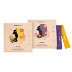 Health Labs GlowMe kit, gusto lampone, 30 bustine + gusto ananas-mango, 30 bustine + sacchetto cosmetico in omaggio Health Labs GlowMe kit, gusto lampone, 30 bustine + gusto ananas-mango, 30 bustine + sacchetto cosmetico in omaggio