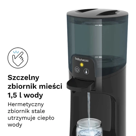 Baby Brezza Durchlauferhitzer, Wasserkocher, schwarz