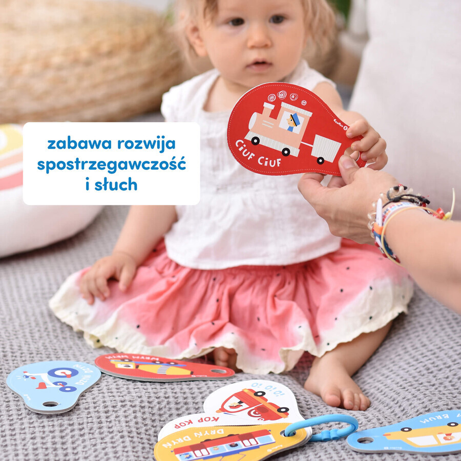 CzuCzu Sounds Vehicles, libro per bambini, a partire da 12 mesi