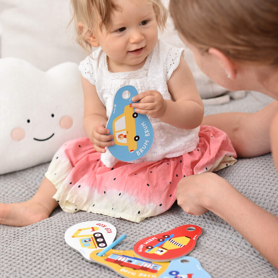 CzuCzu Sounds Vehicles, libro per bambini, a partire da 12 mesi