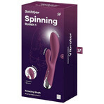 Satisfyer Spinning Rabbit 1, Hasenvibrator, rot, 1 Stück Satisfyer Spinning Rabbit 1, Hasenvibrator, rot, 1 Stück