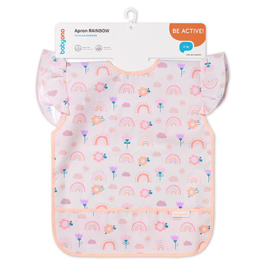 BabyOno, grembiule, arcobaleno, 2-4 anni, 1 pz.
