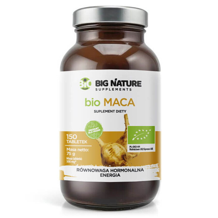 Big Nature Bio Maca, 150 tablets