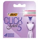 BIC Click 5 Soleil, austauschbare Minen, 4 Stück