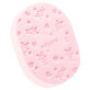 BabyOno bath sponge for babies and children, pink, 1 piece